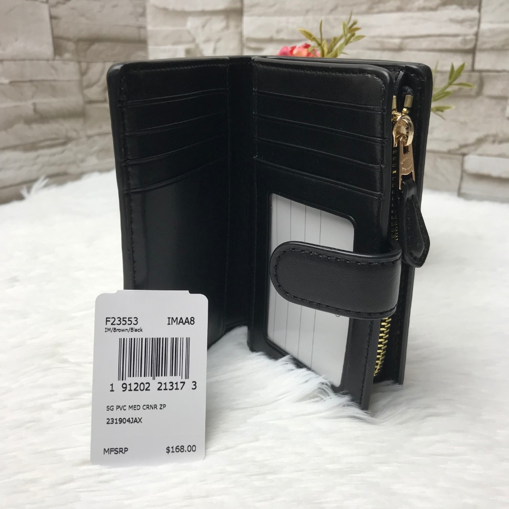 👜COACH SET🌺HALLIE SHOULDER BAG & WALLET - Picture 5 of 8